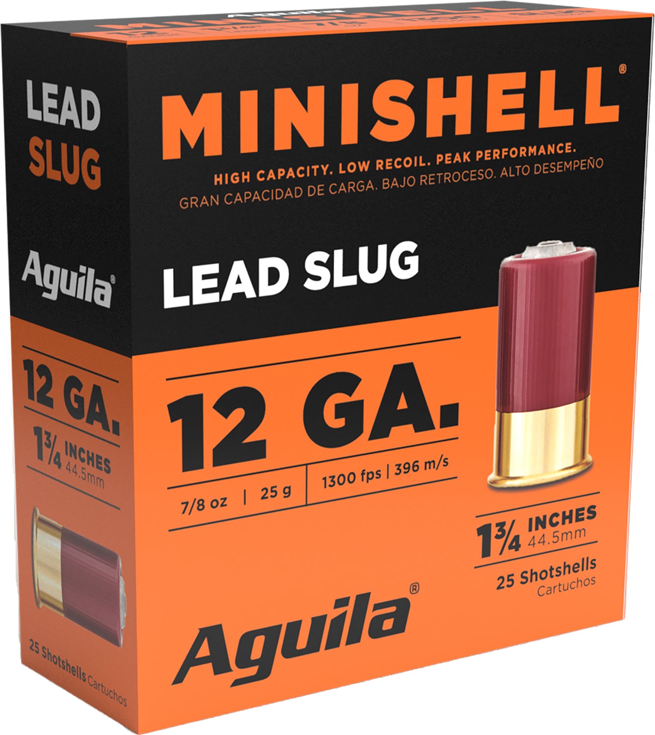 Aguila 1CHB1386 Minishell 12Gauge 1.75" 5/8oz 25 Per Box/10 Case