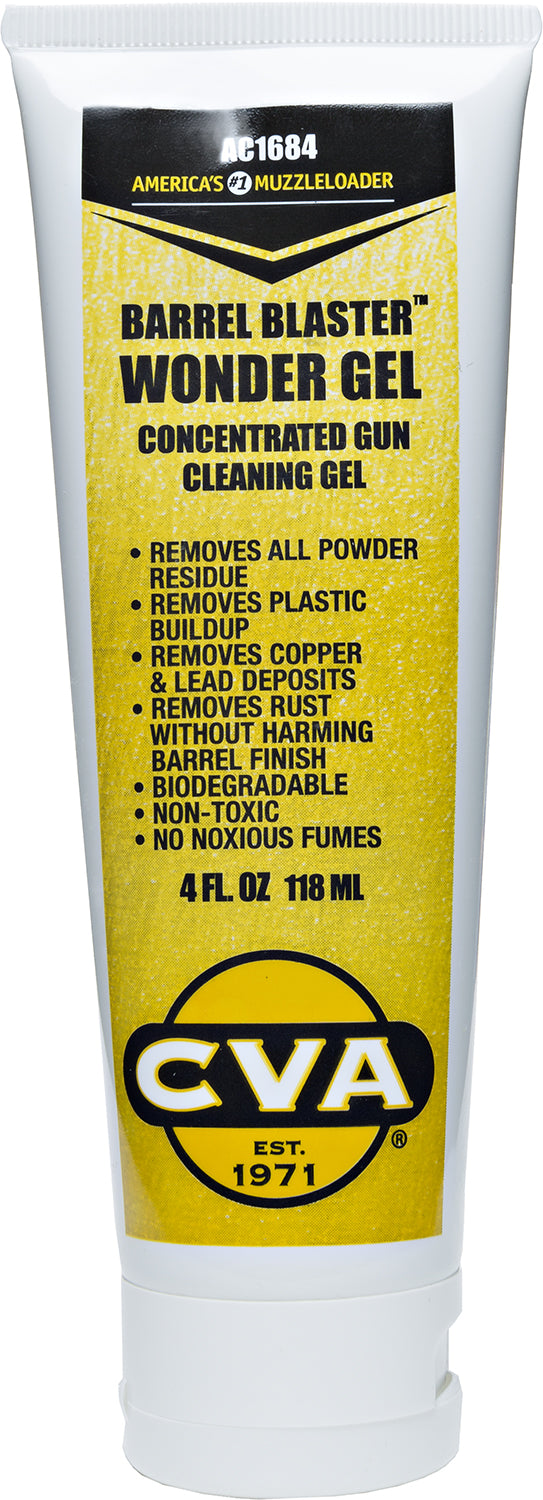 CVA AC1684 Barrel Blaster Wonder Gel Against Lead Build Up 4 oz Squeeze Tube