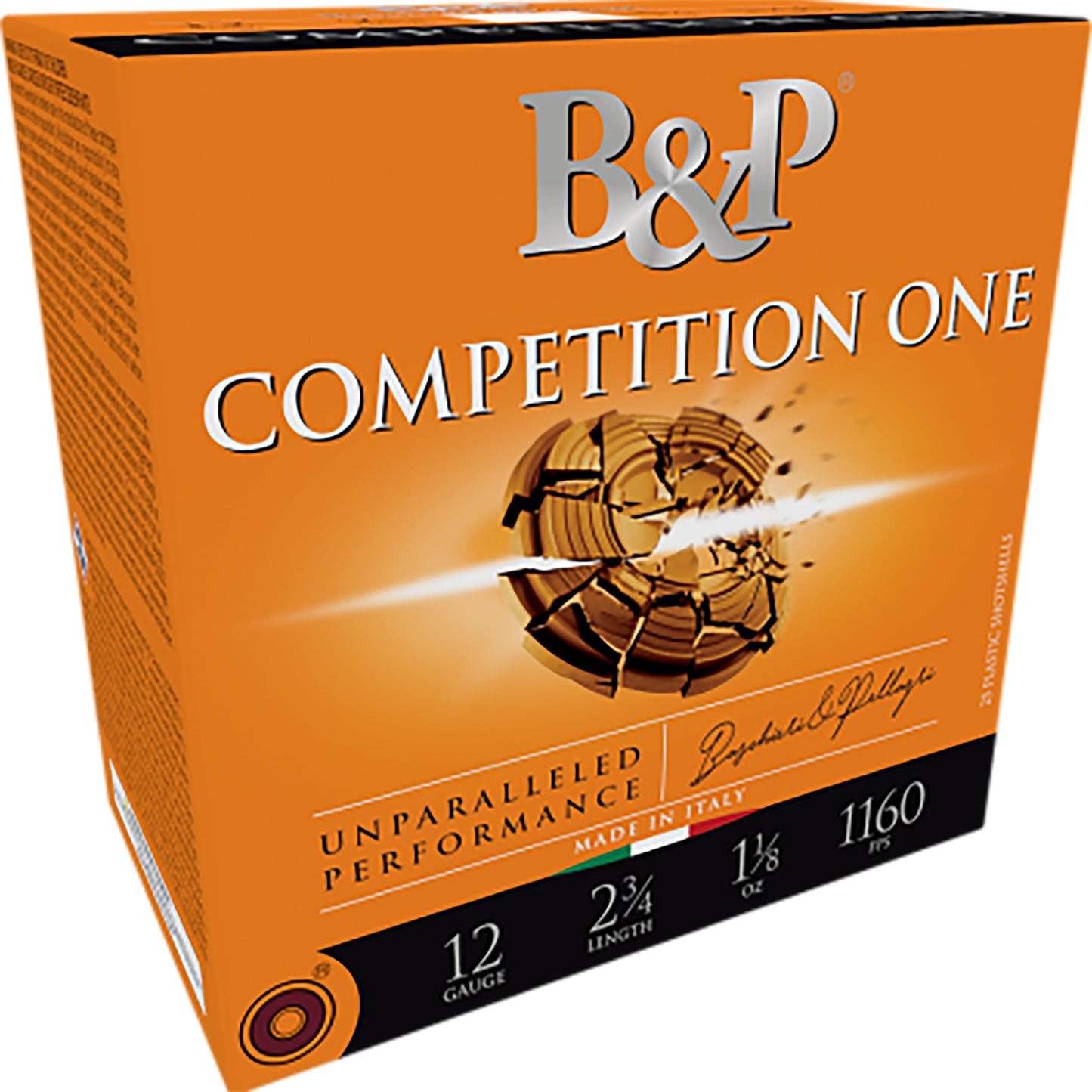 B&p Ammunition 410BCP75 Competition One 410Gauge 2.50" 1/2oz 7.5Shot 25 Per Box/10 Case