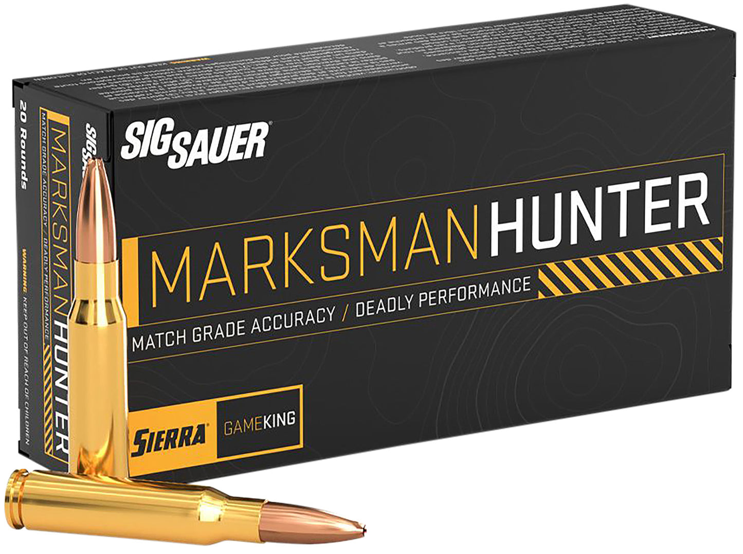 Sig Sauer E3006GK16520 Marksman Hunter 30-06Springfield 165gr 20 Per Box/10 Case