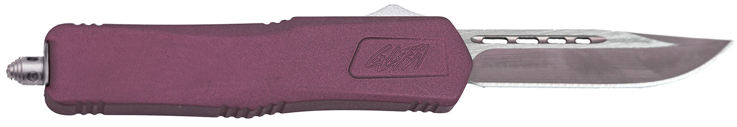 GLFA GL-KMD-SMT CHY OTF KNIFE 3.5IN BLK CHERRY