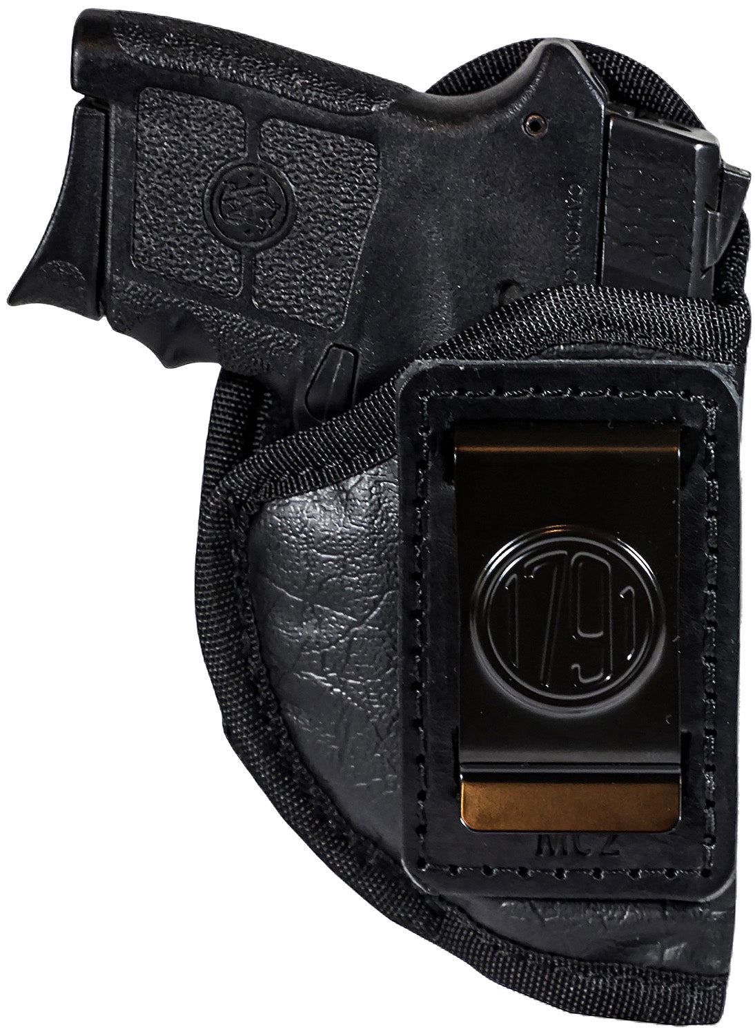 1791 Gunleather ECOMC2BLKR EcoCarry IWB Small Black Right Hand