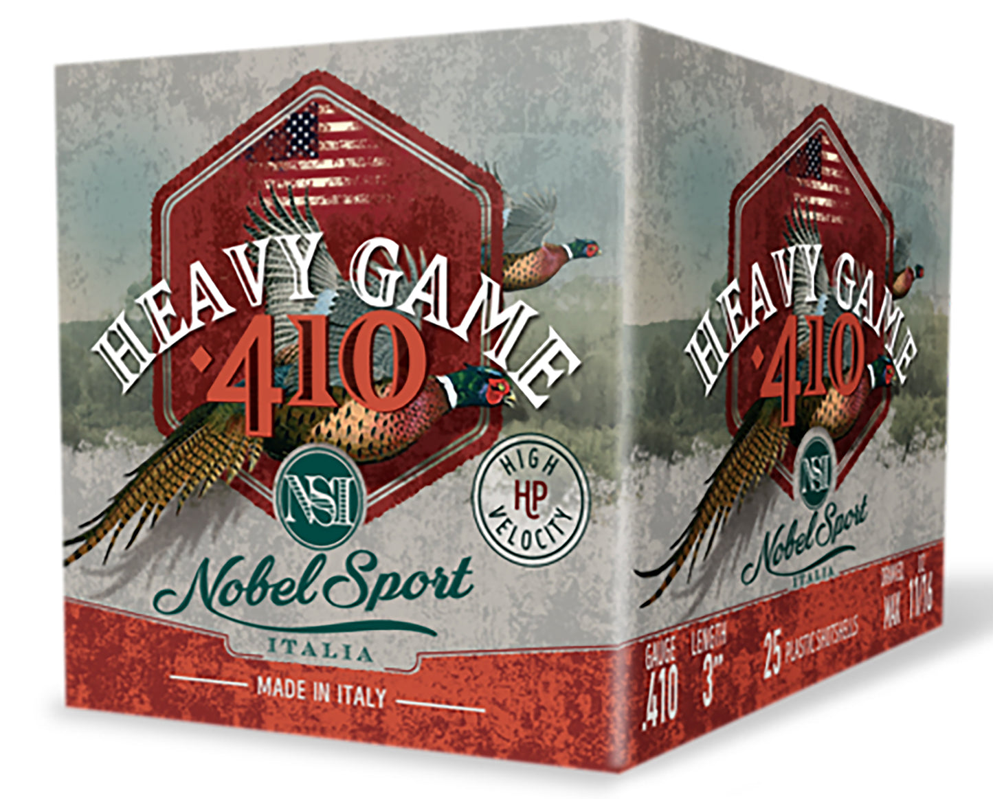 Nobel/Eurosports LLC ANS4139 Heavy Game 410Gauge 3" 11/16oz 9Shot 25 Per Box/10 Case