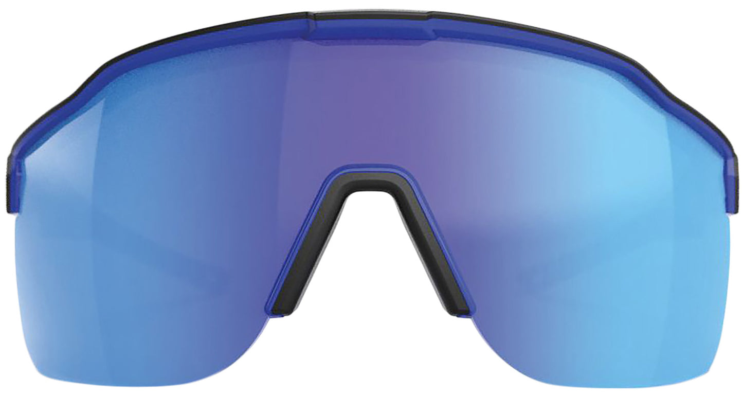 Glock AS41038 Safe Action Tactical Glasses Blue Mirror Lens Black Frame