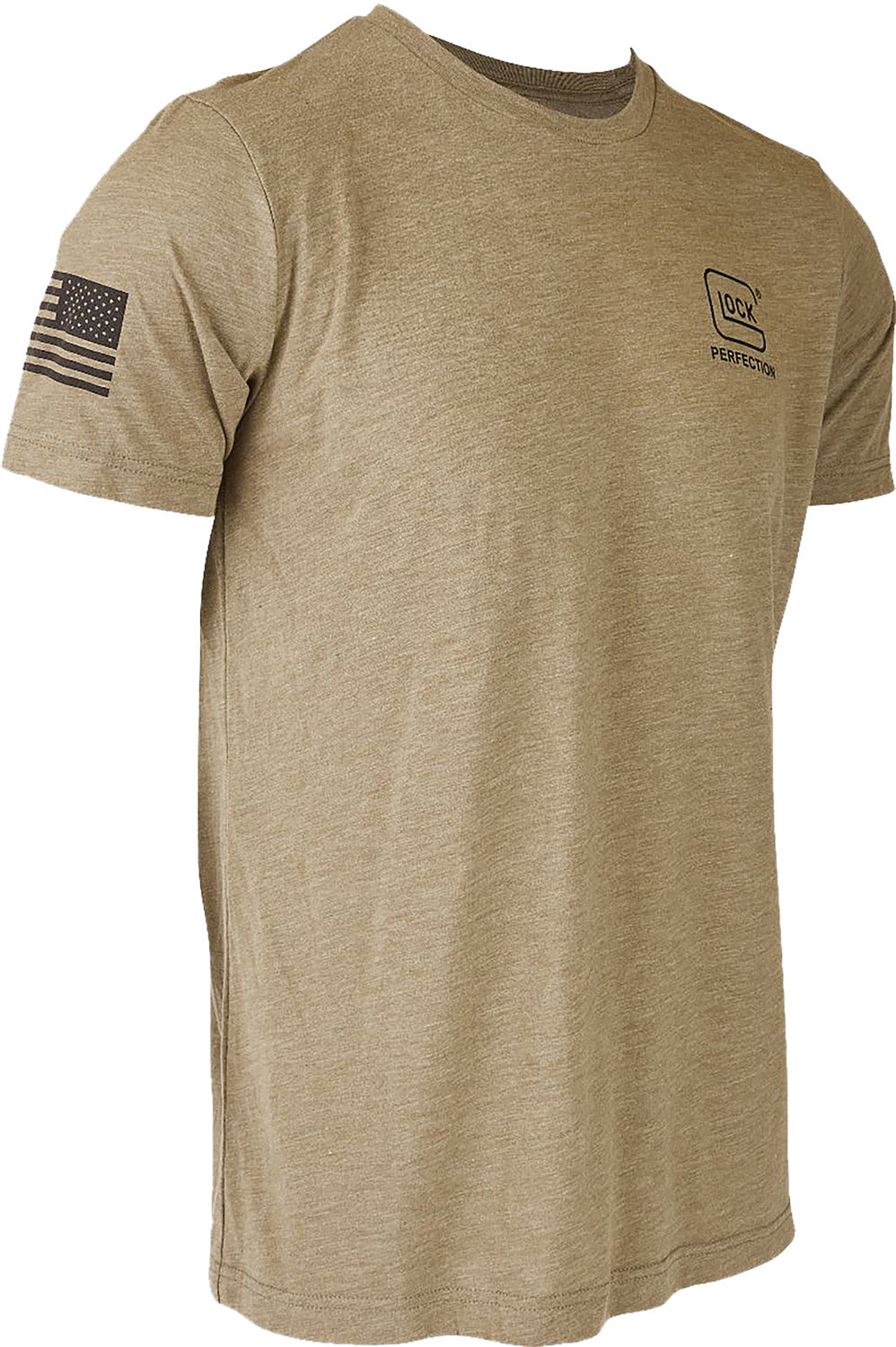 Glock AP96315 2nd Amendment Tee Olive Cotton/Polyester Short Sleeve XL