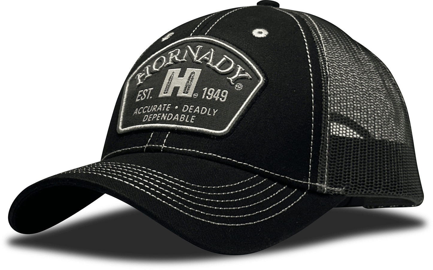 Hornady Gear 32790 Black Trucker Hornady Patch