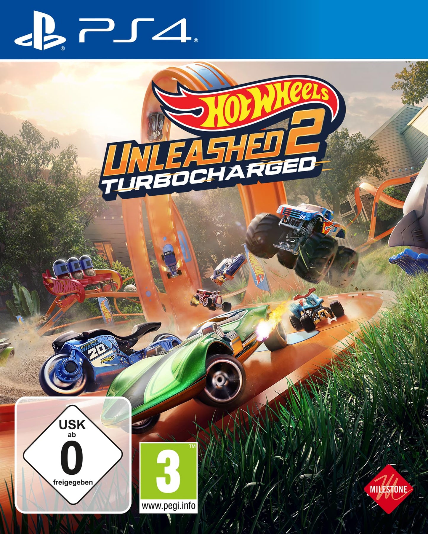 Hot Wheels Unleashed 2: Turbocharged – PlayStation 4 | High-Speed Arcade Racing by Milestone