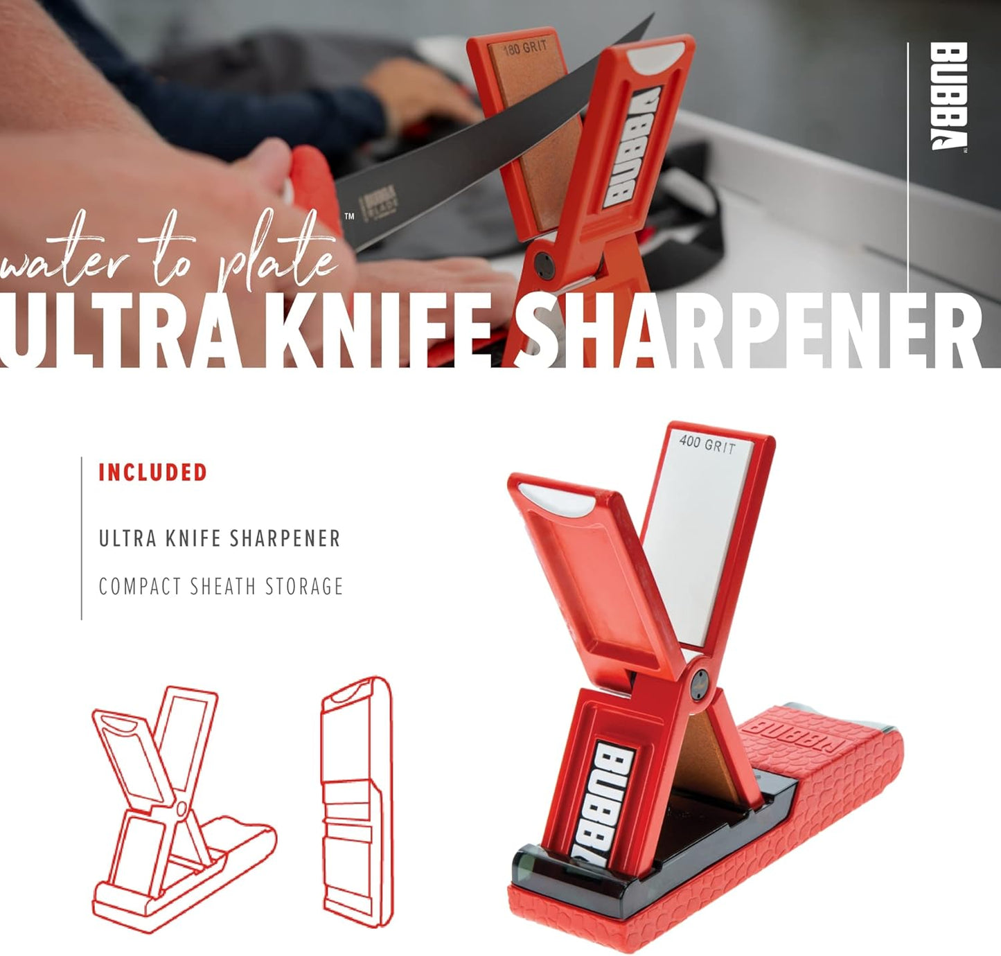 Bubba Blade Ultra Knife Sharpener – Professional Fillet Knife Sharpening System