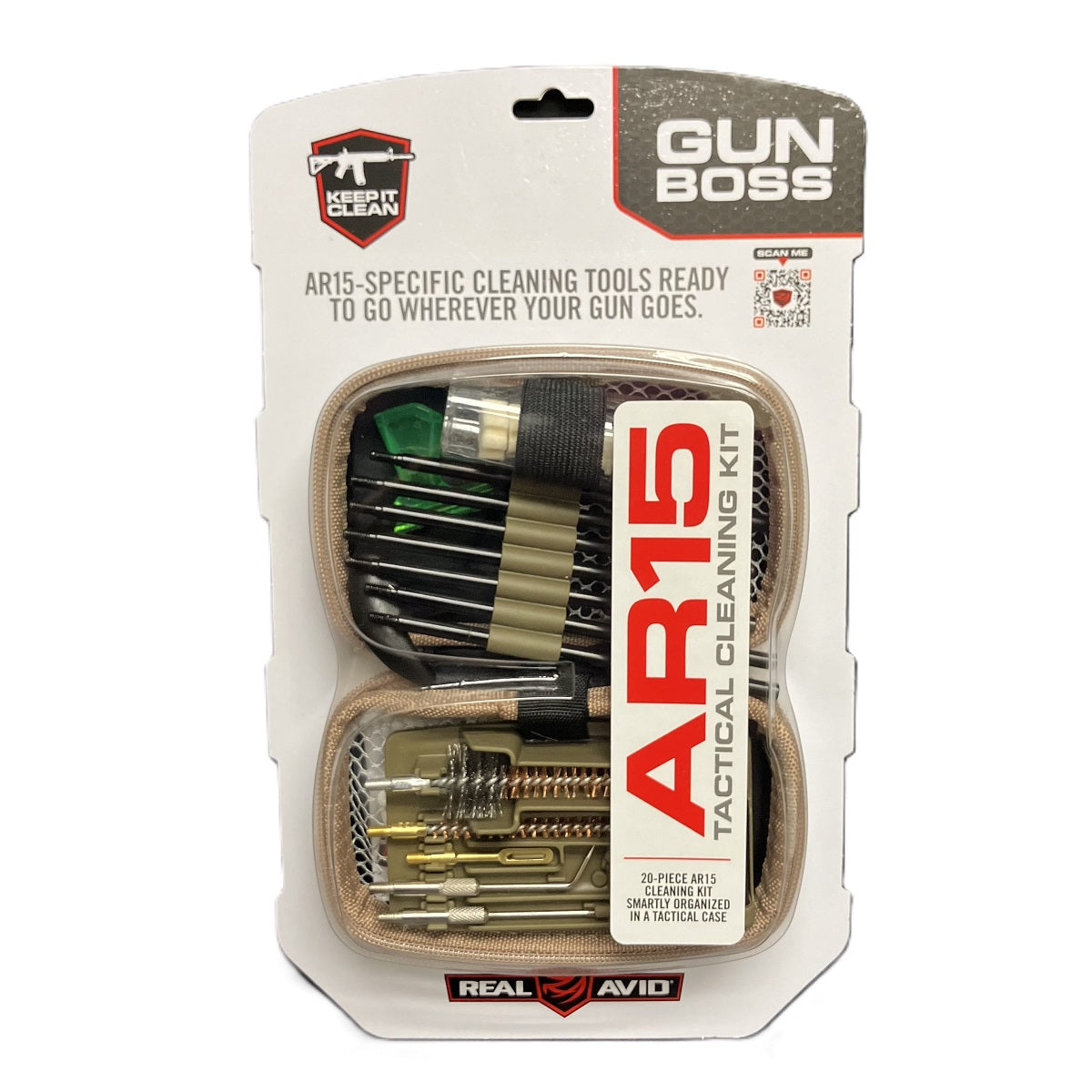 Real Avid AVGCKAR15 Gun Boss AR-15 Kit 223 5.56 NATO cleaning nylon case | Beauty Riche