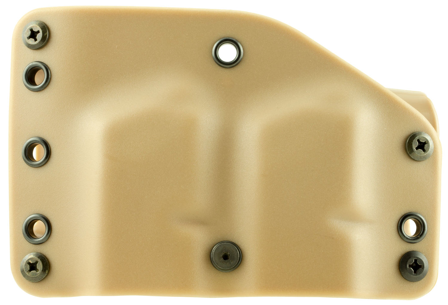 Stealth Operator H60067 Twin Mag OWB Double Coyote Tan Nylon Belt Clip Belts 1.75" Wide Right Hand