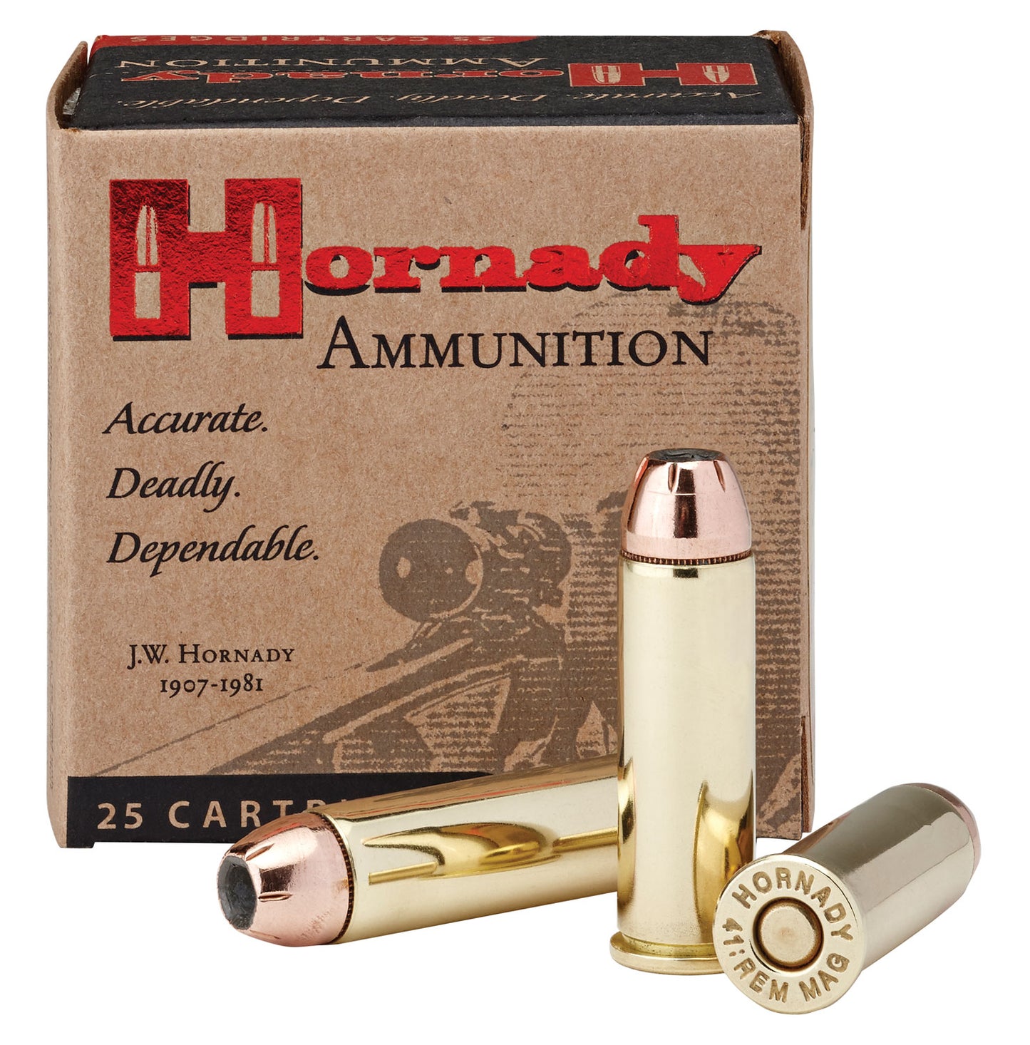 Hornady 9077 Custom 41RemMag 210gr Hornady XTP Hollow Point 20 Per Box/10 Case