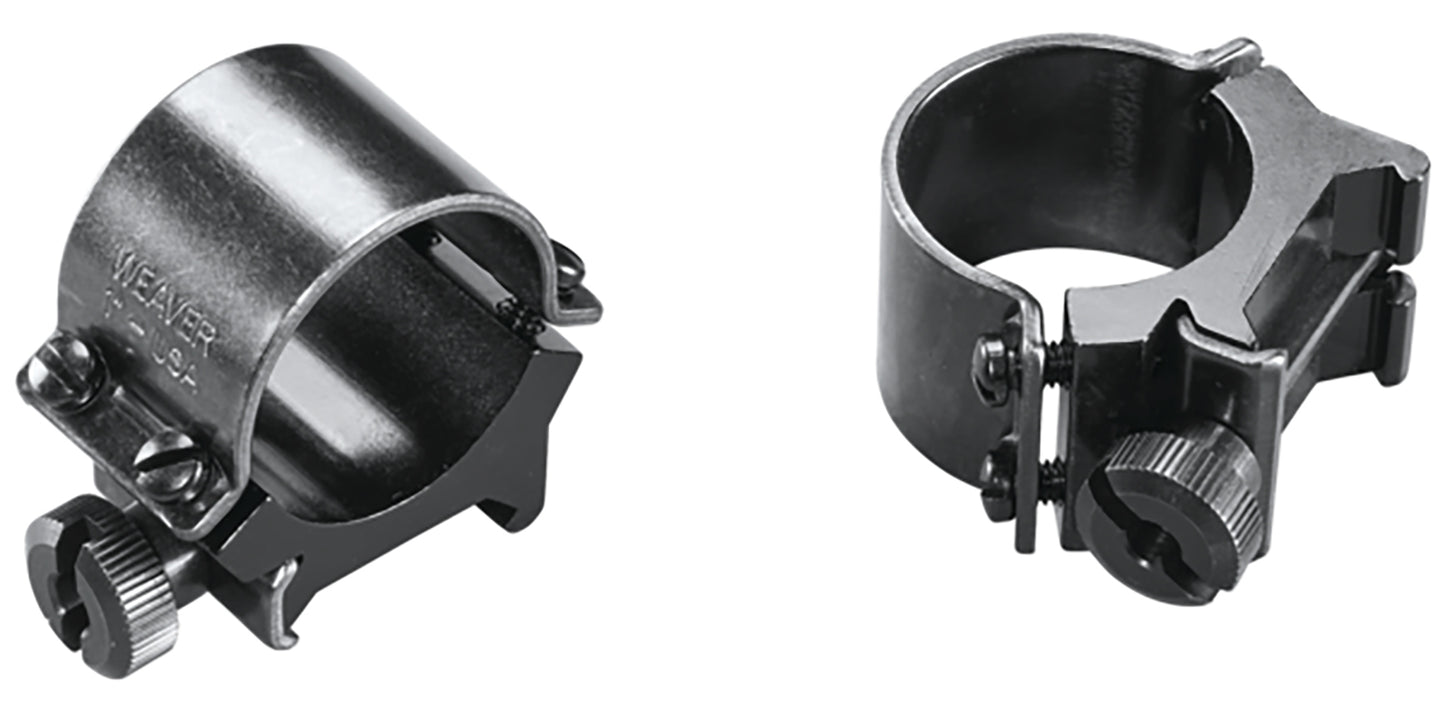 Weaver Mounts 49160 Sure Grip Detachable Rings Black 1" Medium