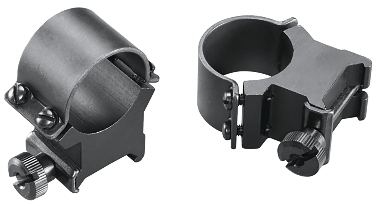 Weaver Mounts 49165 Sure Grip Detachable Rings Matte Black 1" Extra High