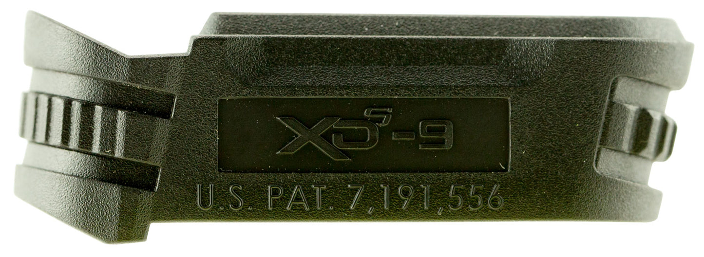 Springfield Armory XDS5902M Backstrap Sleeve made of Polymer with Black Finish & 1 Piece Design for 9mm Luger Springfield XD-S with #2 Backstrap & 3.30"-4" Barrel