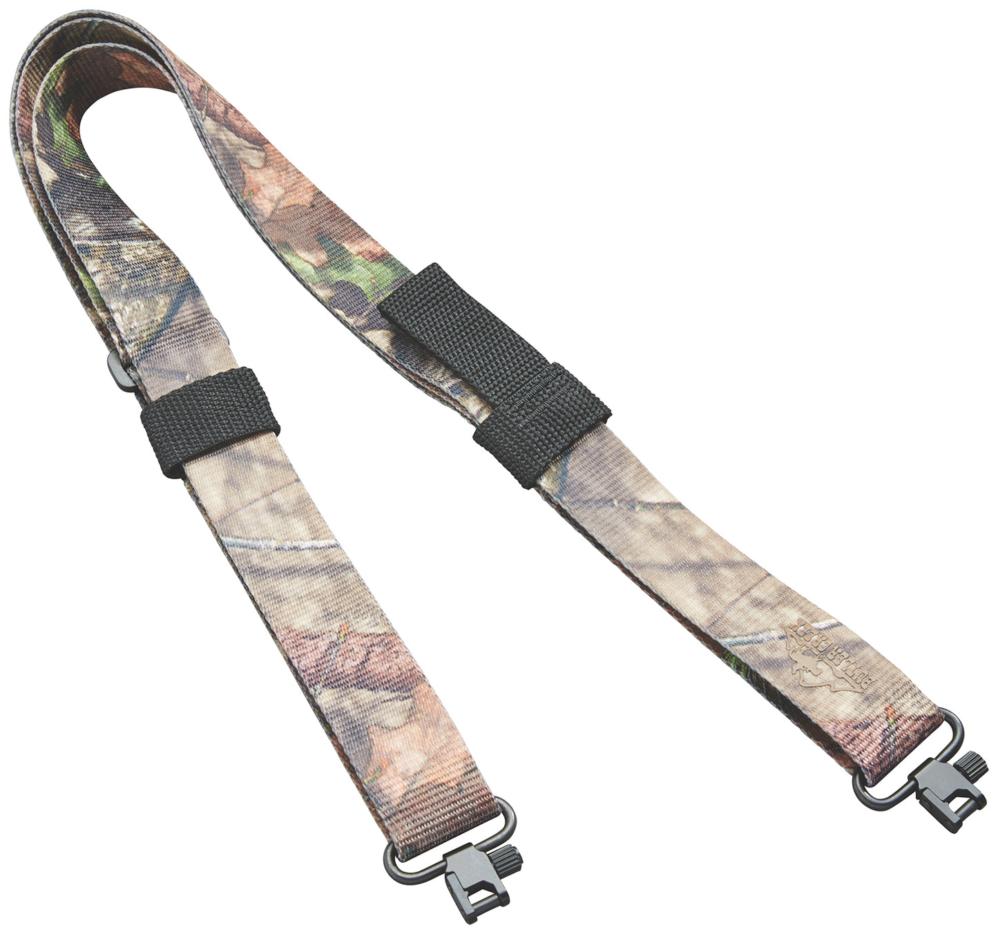 Butler Creek 180092 Quick Carry Rifle Sling Mossy Oak Break-Up Nylon Webbing 27"- 36" OAL 1.25" Wide Adjustable Design Features Uncle Mike's Locking Swivels