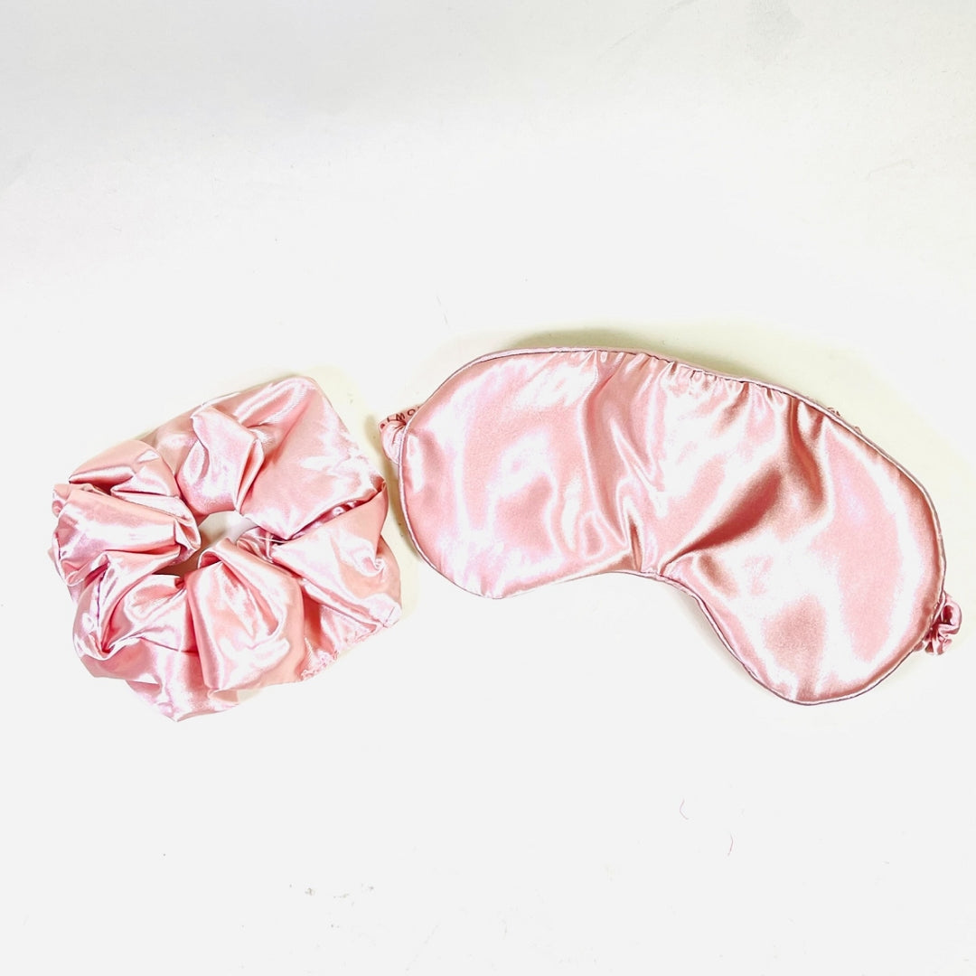 Monat Eye Sleep Mask and Scrunchie Set – Premium Sleep Accessories for Restful Nights