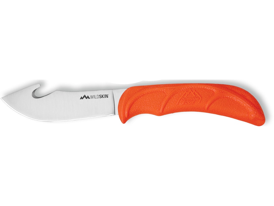 Outdoor Edge WildSkin 4.0 fixed blade gut hook skinning knife big game hunting | Beauty Riche