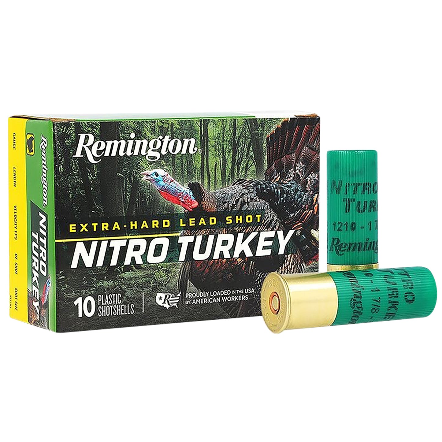 Remington Ammunition 26695 Nitro Turkey 12Gauge 3" 1 7/8oz 5Shot 10 Per Box/10 Case