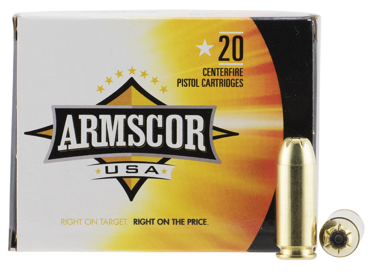 Armscor FAC103N USA 10mmAuto 180gr Jacketed Hollow Point 20 Per Box/25 Case