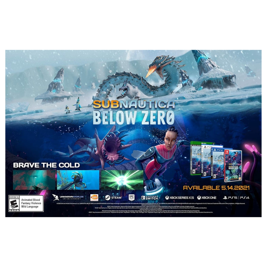 Subnautica: Below Zero – PlayStation 5 | Action-Adventure Survival Game by Bandai Namco