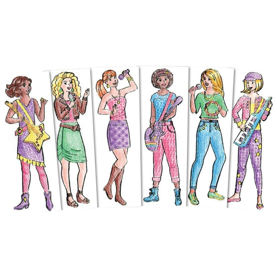 Fashion Plates Mega Kit – Design & Create Stylish Outfits | DIY Fashion Design Kit for Kids