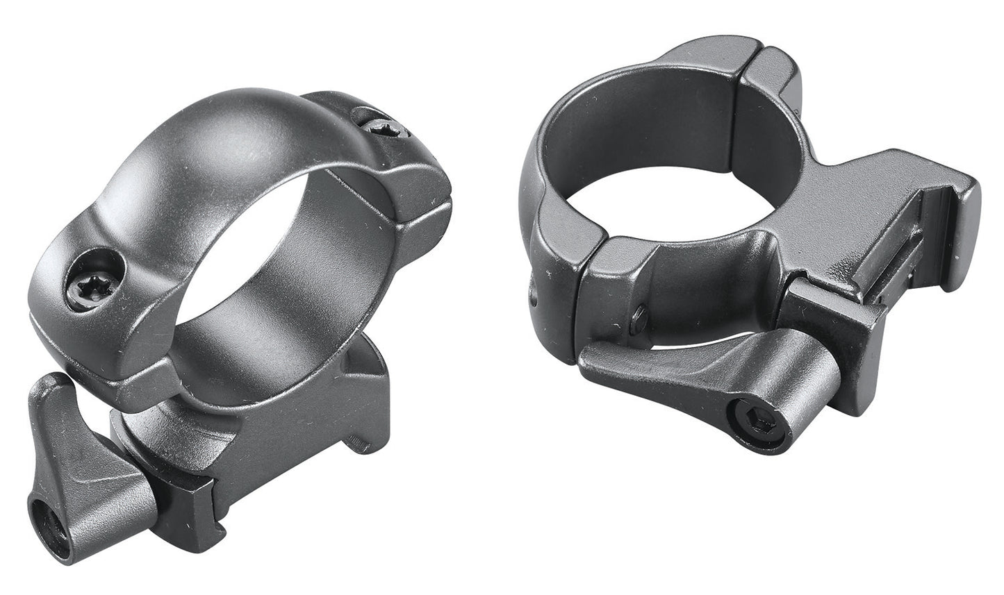 Weaver Mounts 49335 Lever Lok Matte Black 30mm High