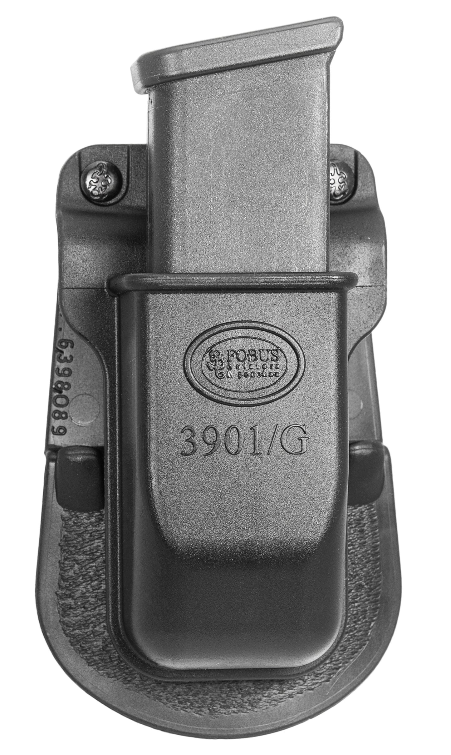 Fobus 3901G Single Mag Pouch Black Polymer Paddle Compatible w/ Double Stack/Glock Belts 1.75" Wide