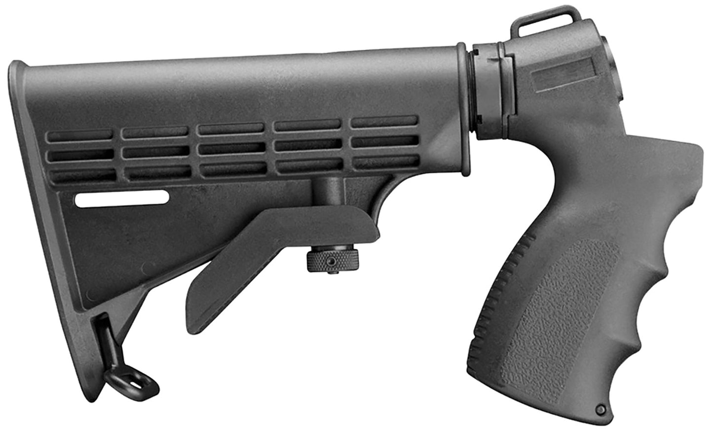 Aim Sports APGSM500 Shotgun 6 Position w/Pistol Grip Black Synthetic for Mossberg 500