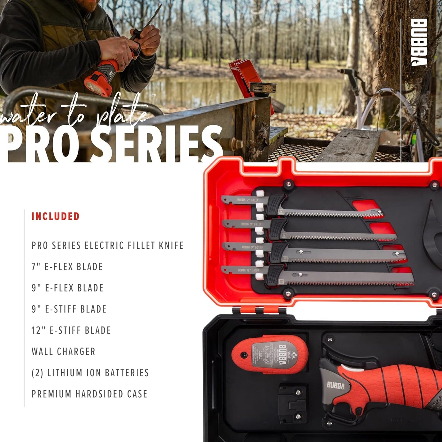 Bubba Pro Series Li-Ion Electric Fillet Knife – Model 1135880