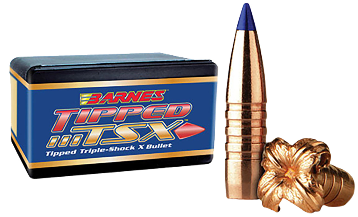 Barnes Bullets 30240 Tipped TSX 6.5Creedmoor 100gr Boat Tail 50/Box