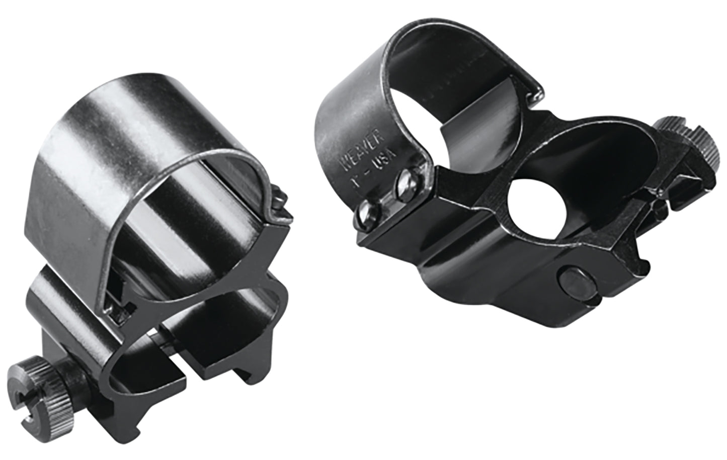 Weaver Mounts 49512 See-Thru Detachable Black Gloss 1" Extended