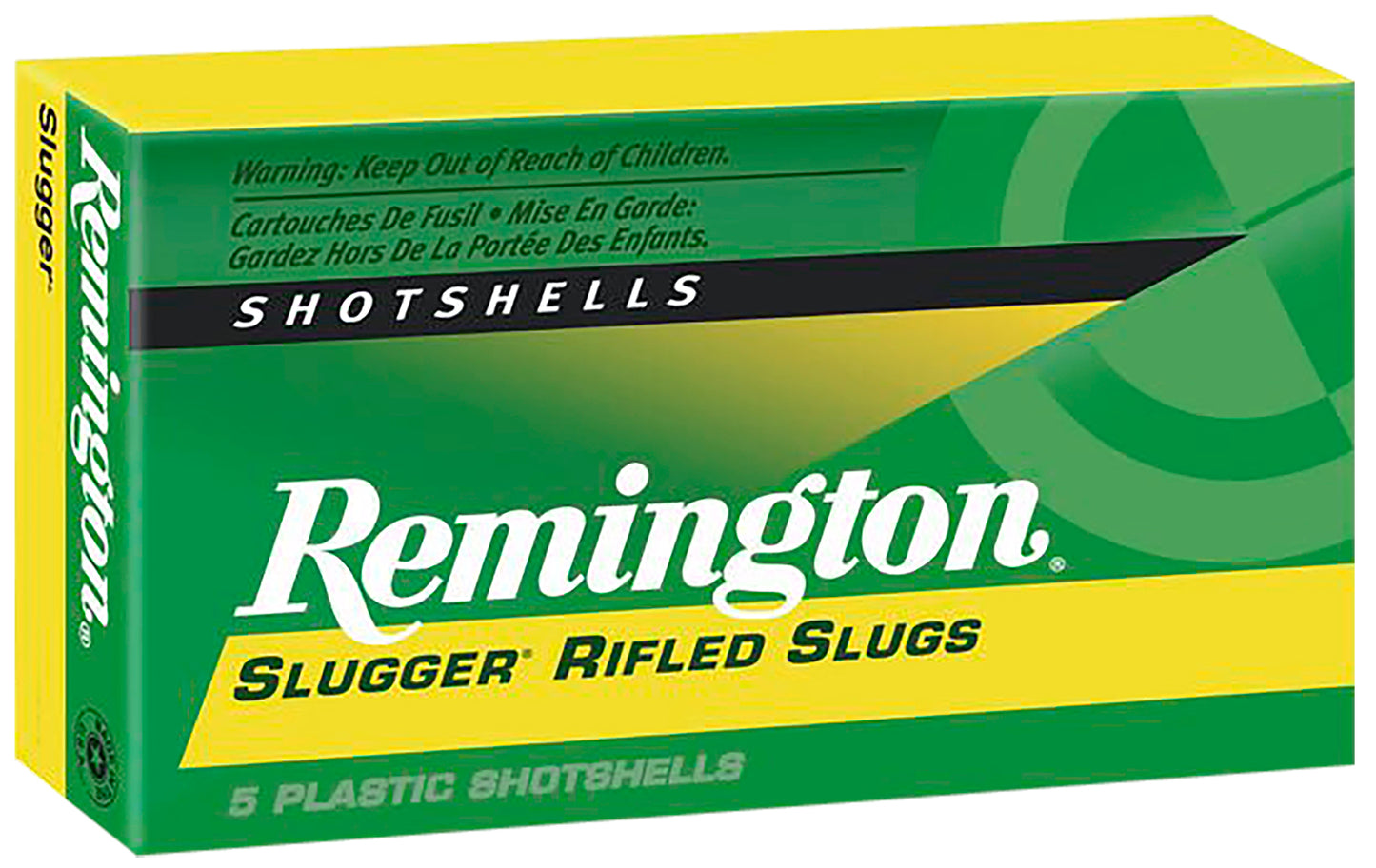 Remington Ammunition 20302 Slugger 12 Gauge 2.75" 1 oz Rifled Slug Shot 5 Per Box/ 50 Cs