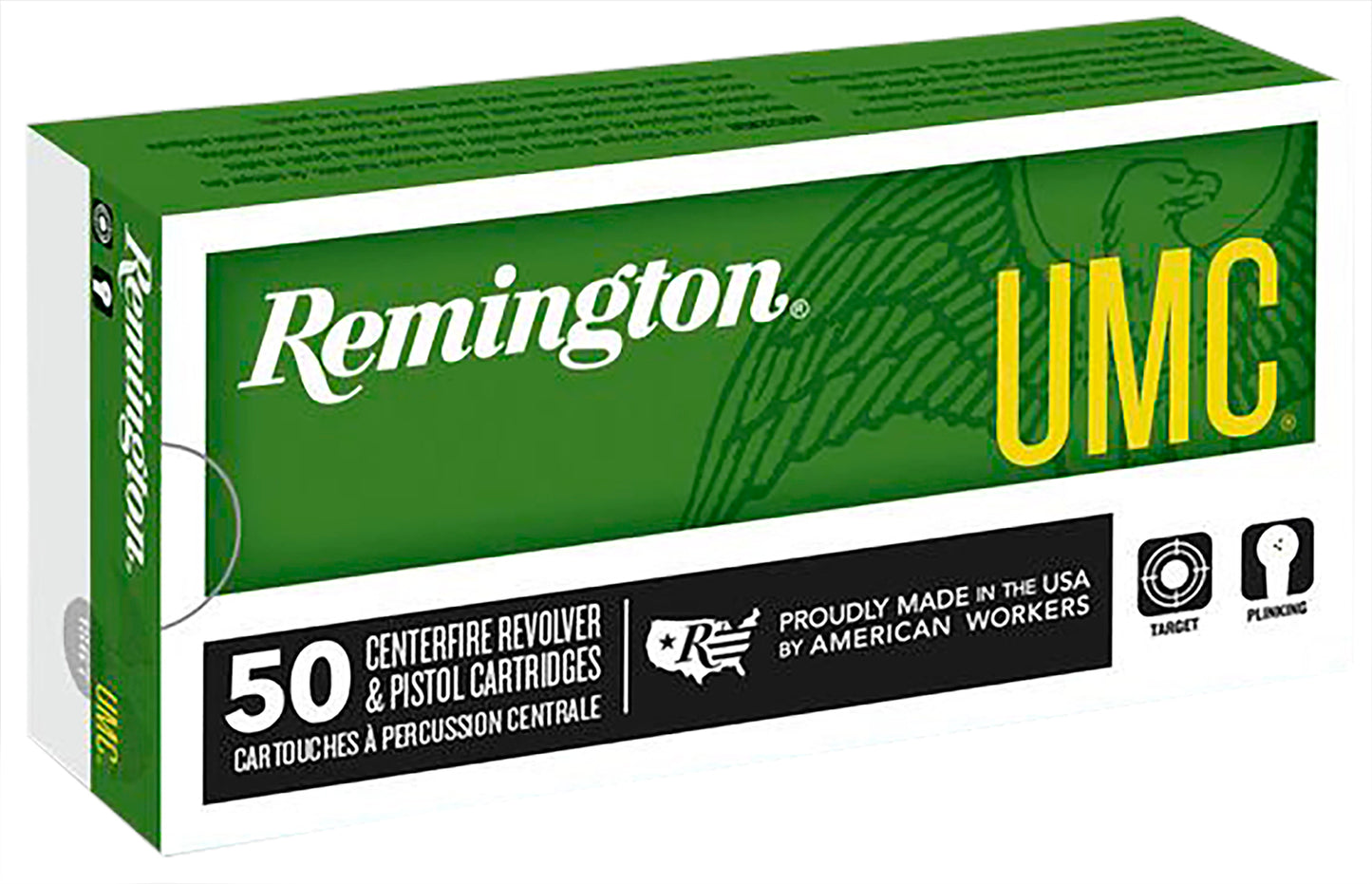 Remington Ammunition 23706 UMC 10mmAuto 180gr Full Metal Jacket 50 Per Box/10 Case