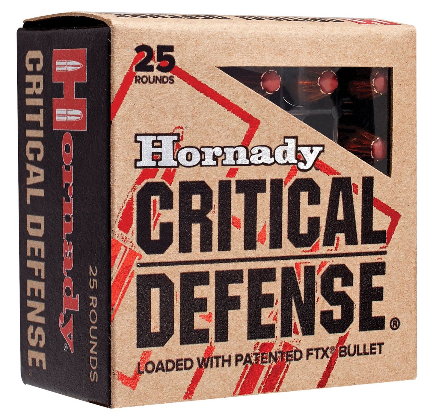 Hornady 90700 Critical Defense 44S&WSpl 165gr Hornady Flex Tip eXpanding 20 Per Box/10 Case