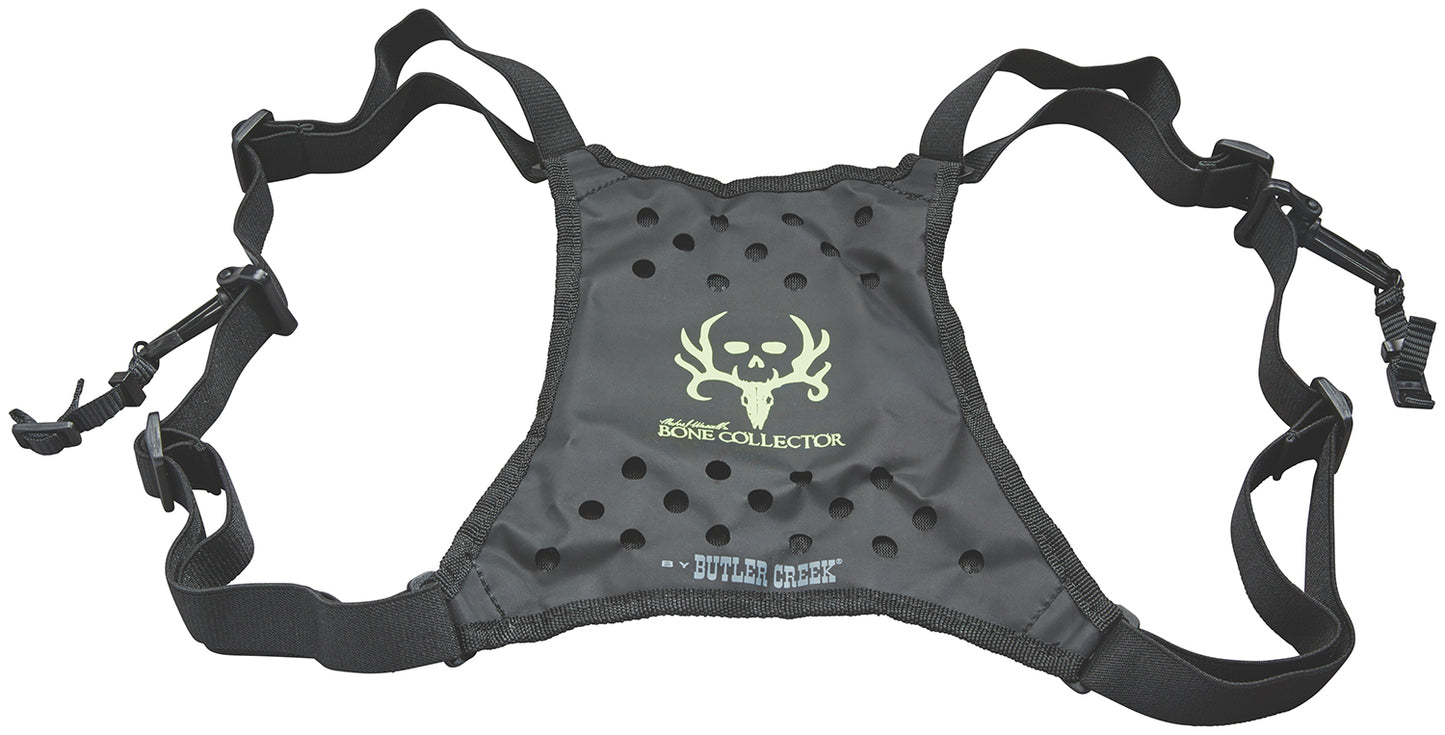 Butler Creek 16126 Bino Caddy Deluxe Black w/Bone Collector Logo Canvas