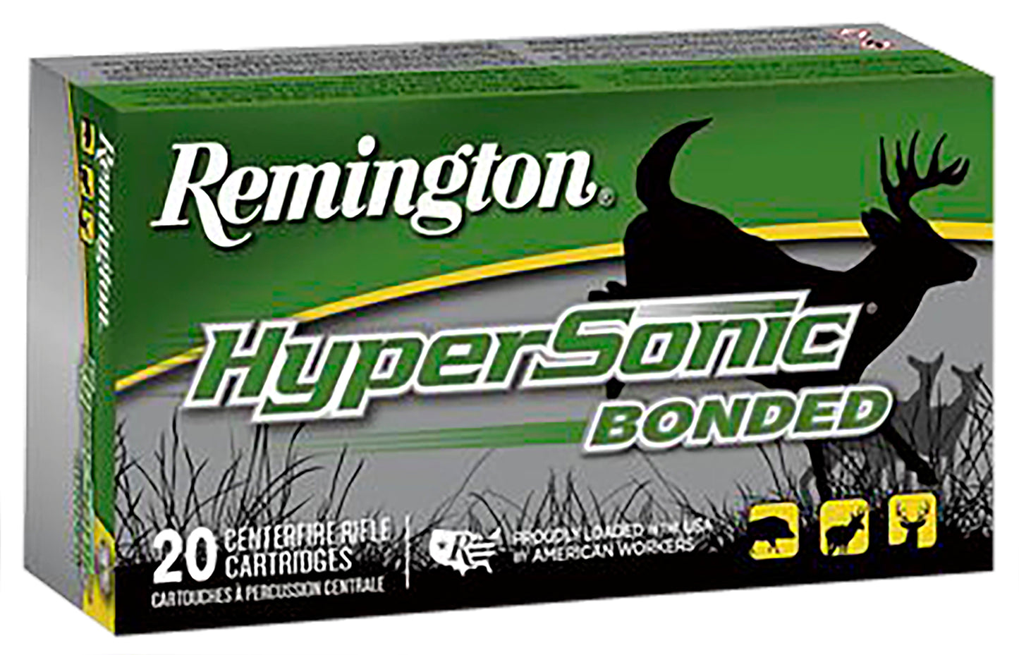 Remington Ammunition 29007 HyperSonic Bonded 30-06Springfield 150gr PSP Core-Lokt Ultra Bonded 20 Per Box/10 Case