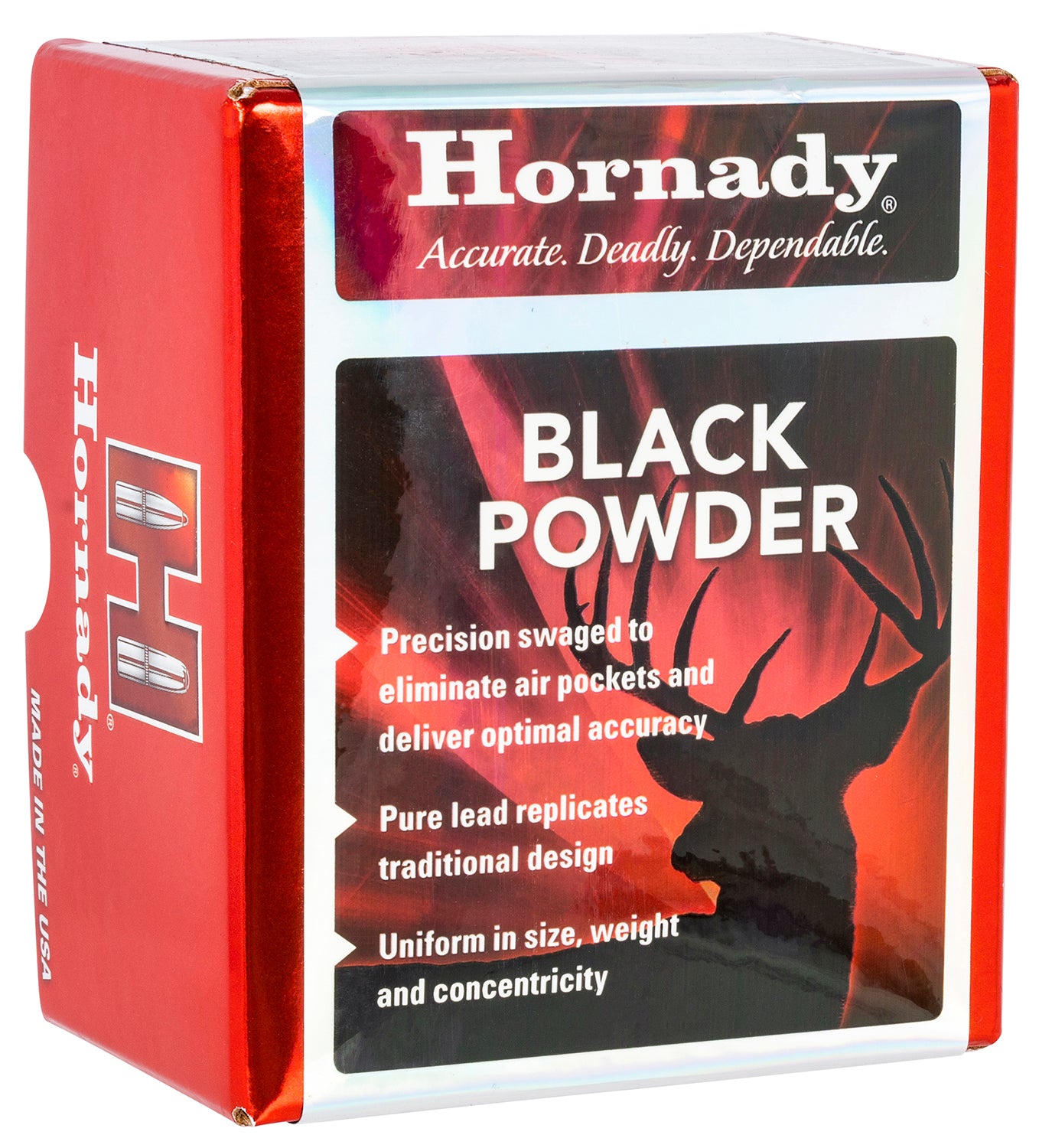 Hornady 6110 Lead Balls 54Cal Lead Ball 100 Per Box/15 Case