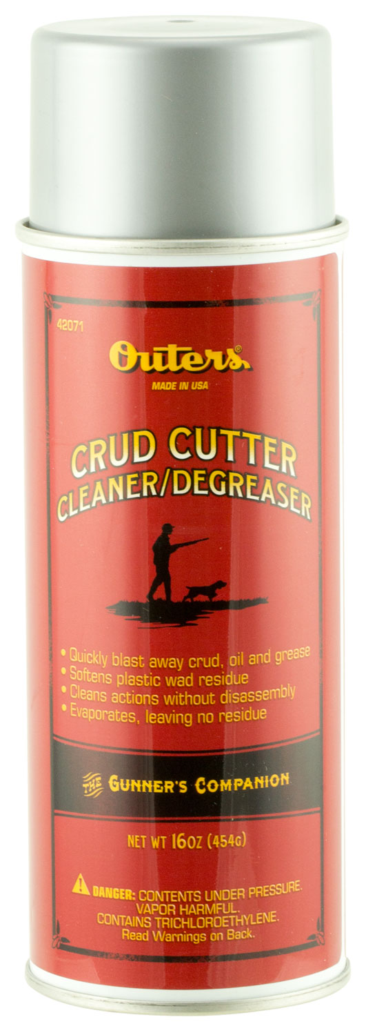 Outers 42071 Crud Cutter Cleaner And Degreaser Protects Against Lead And Carbon Build Up 14 OZ Aerosol