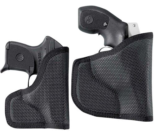 DeSantis Gunhide N38BJV5Z0 Nemesis Pocket Black Rubberized Fabric Fits Ruger LC9/Beretta NanoRight Hand