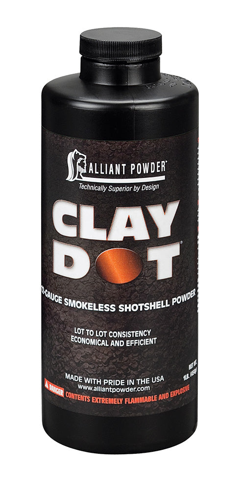Alliant Powder CLAYDOT Shotshell Powder Clay Dot Shotgun 12 Gauge 1 lb