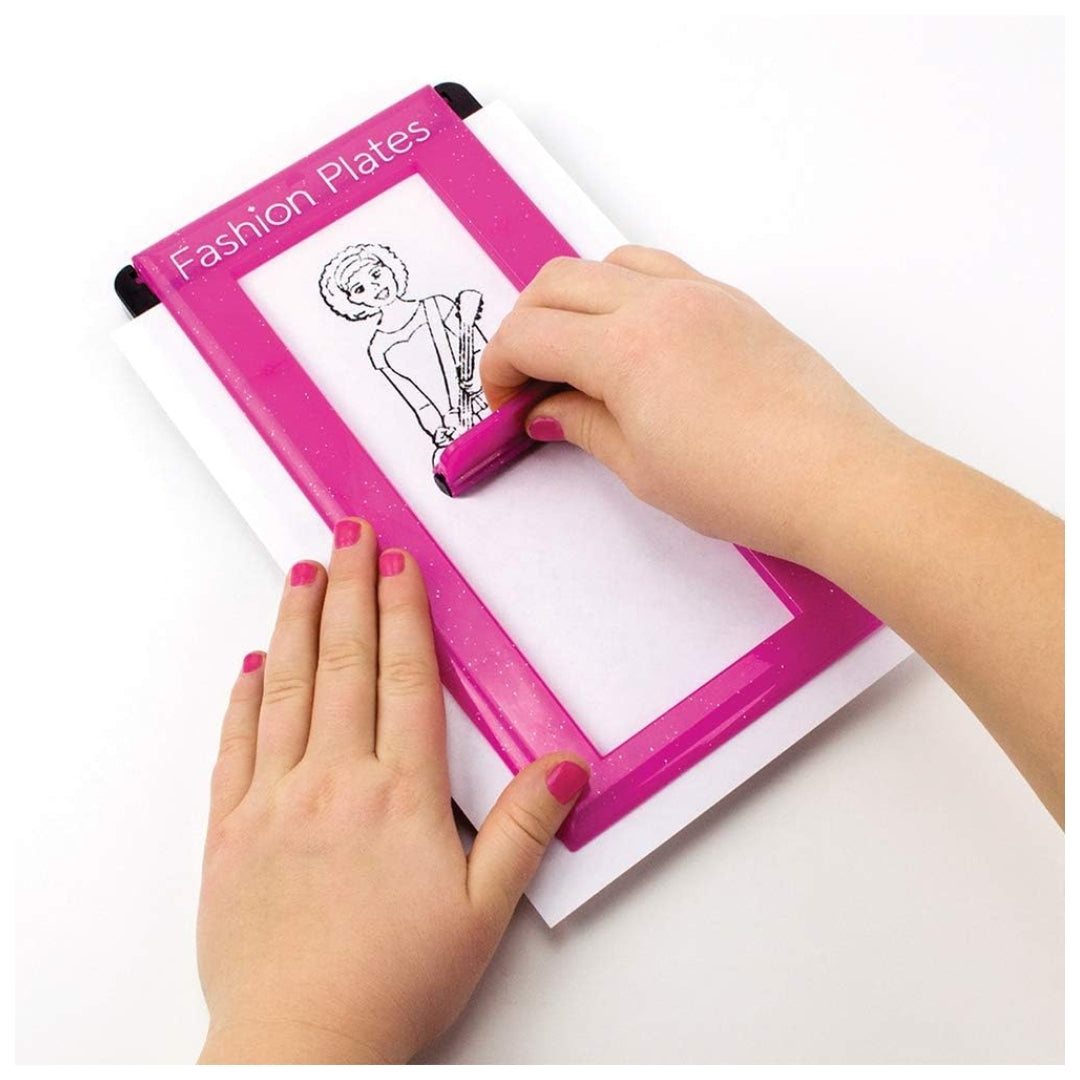 Fashion Plates Mega Kit – Design & Create Stylish Outfits | DIY Fashion Design Kit for Kids