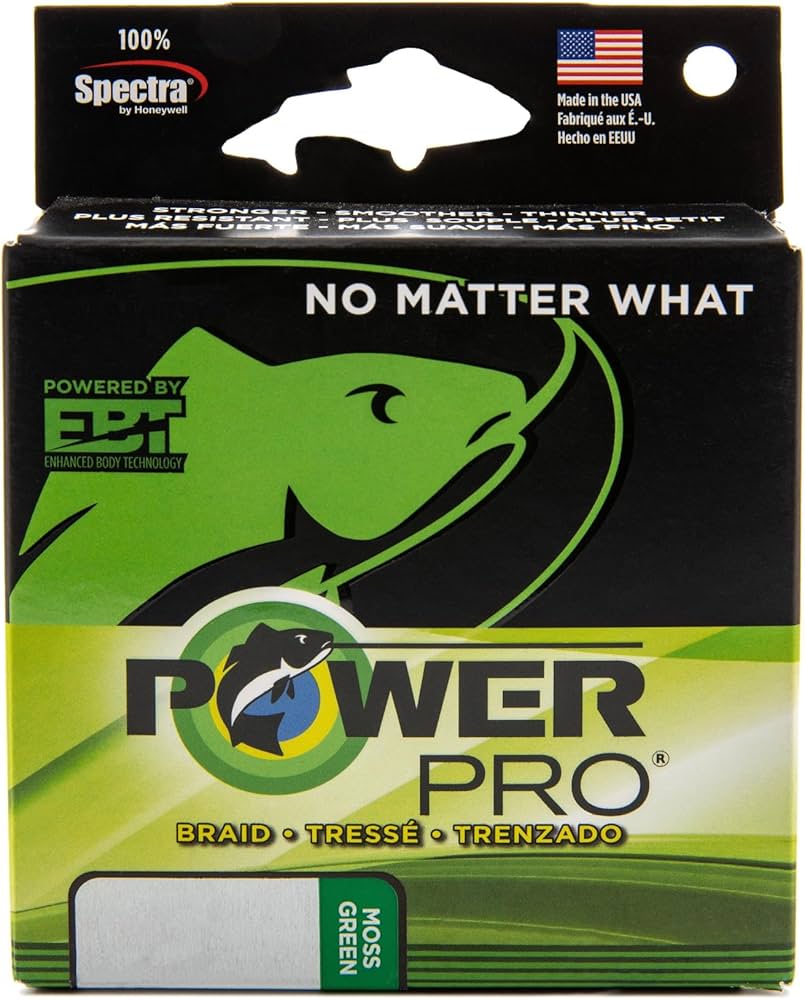 Powerpro Spectra Fiber Braided Fishing Line Model # 21100200500E