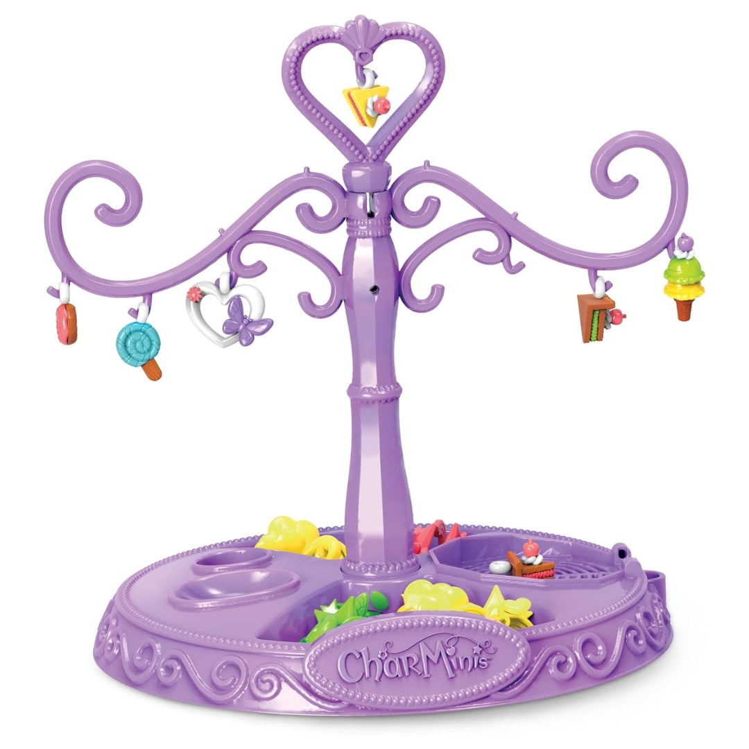 RoseArt CharMinis Charm Maker Deluxe Jewelry Studio – DIY Craft Kit for Custom Jewelry Making & Personalization