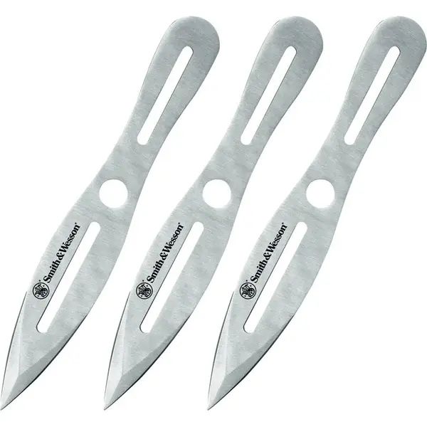 Smith Wesson 8in Throwing Knife 3-pack SWTK10CP balanced sport throwing | Beauty Riche