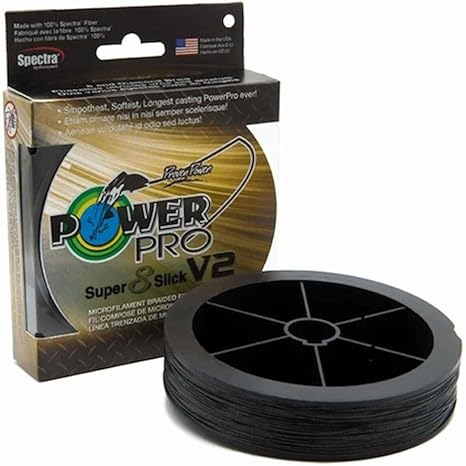 Power Pro Super 8 Slick V2 Onyx Black Braided Line Model # 31500300300X