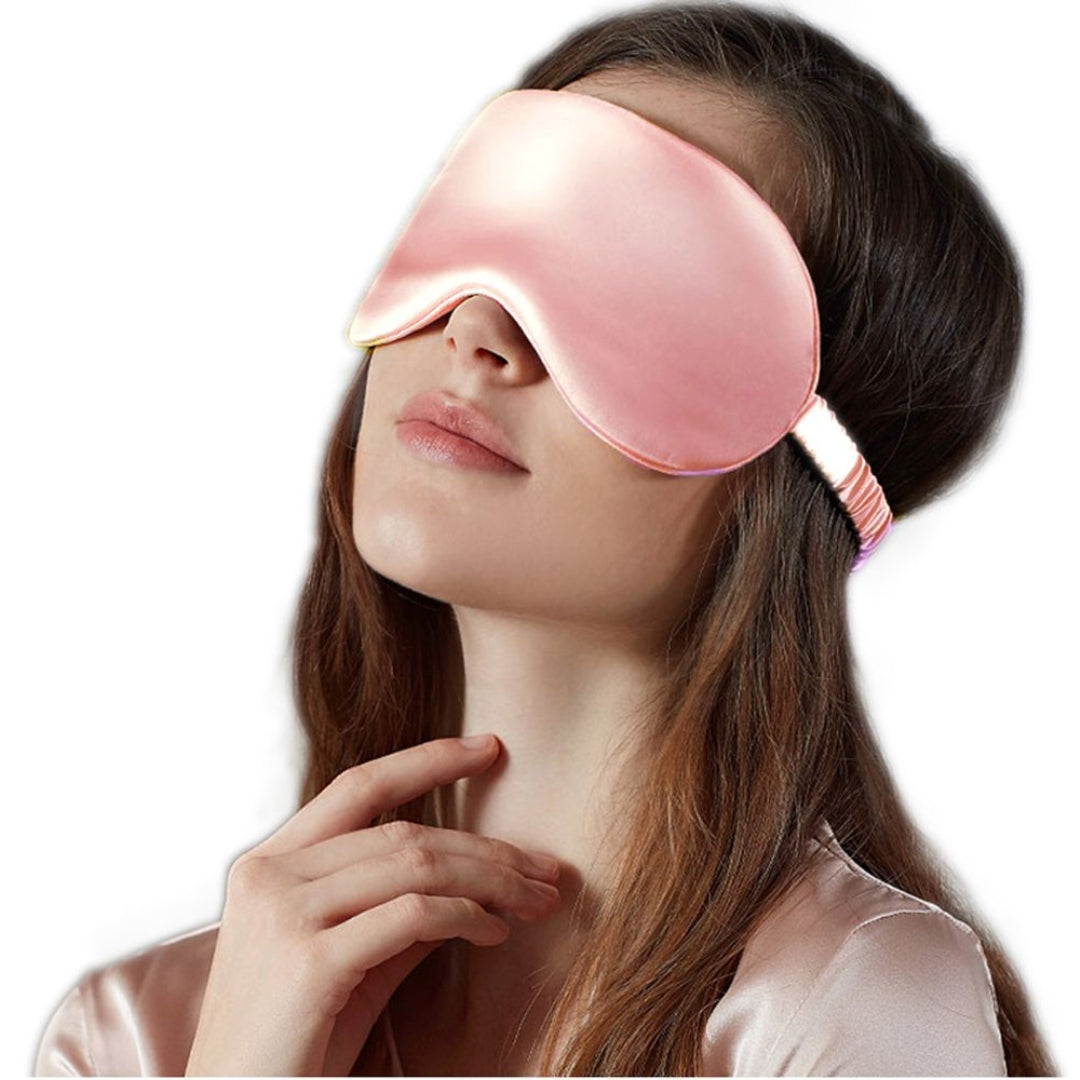 Monat Eye Sleep Mask and Scrunchie Set – Premium Sleep Accessories for Restful Nights