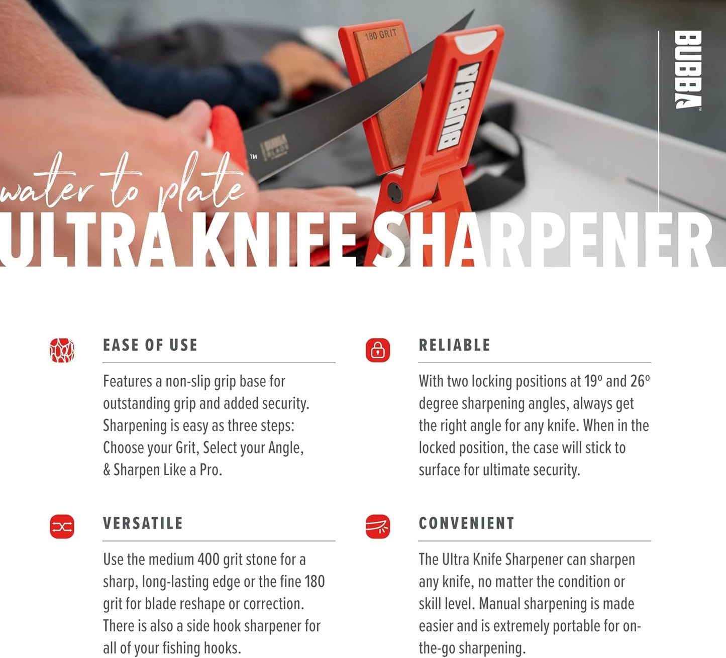 Bubba Blades Ultra Knife Sharpener