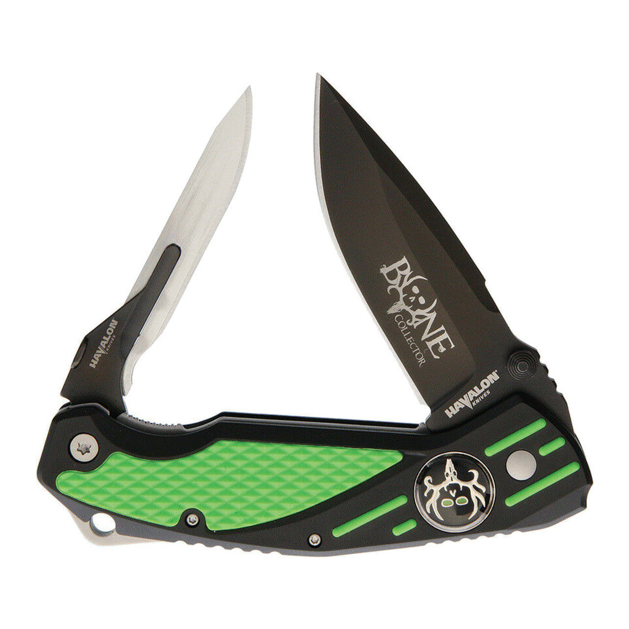 HAVALON Bone Collector Rebel Green Knife (XTCBCG)