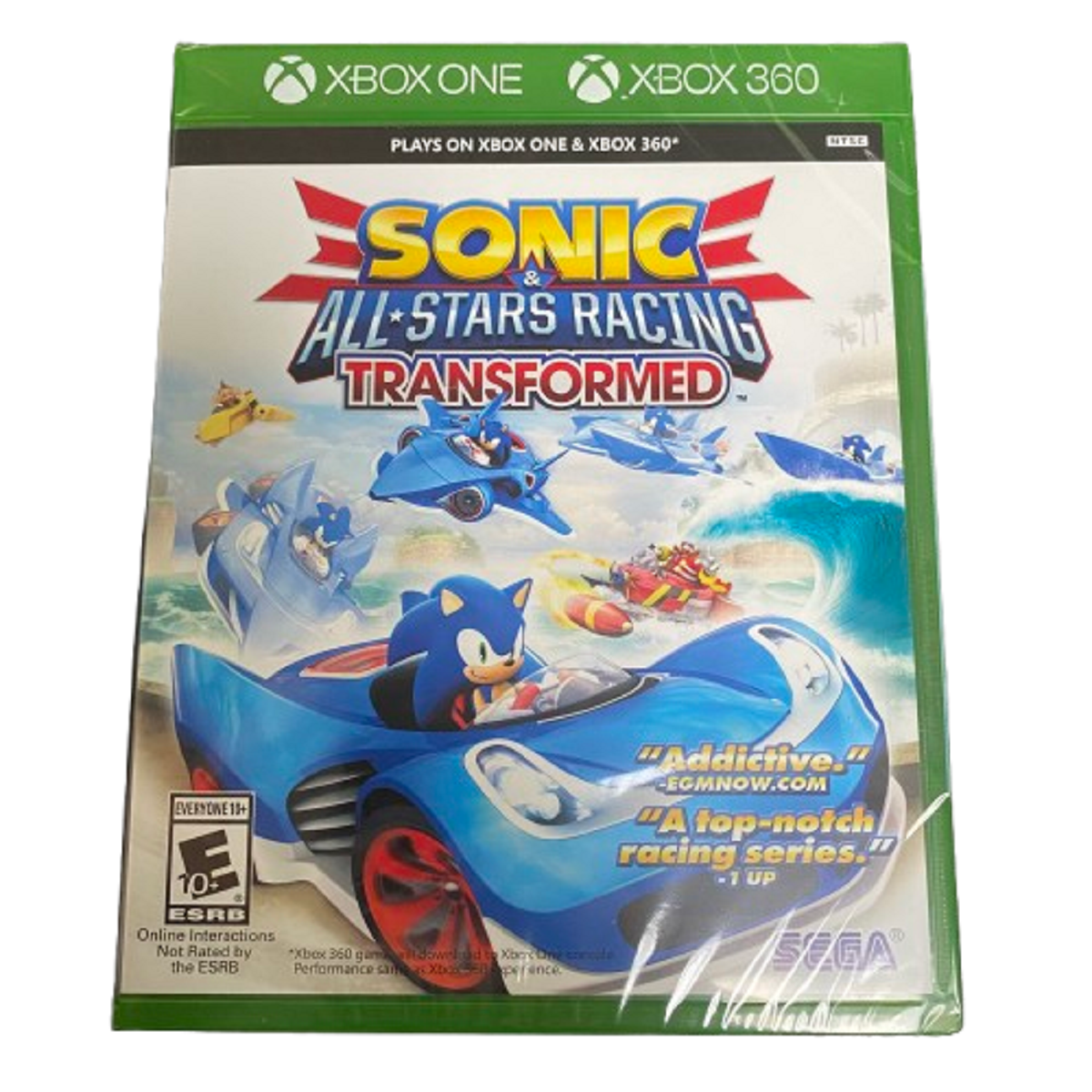 Sonic & All-Stars Racing Transformed – Xbox 360 | Fast-Paced Kart Racing Adventure by SEGA