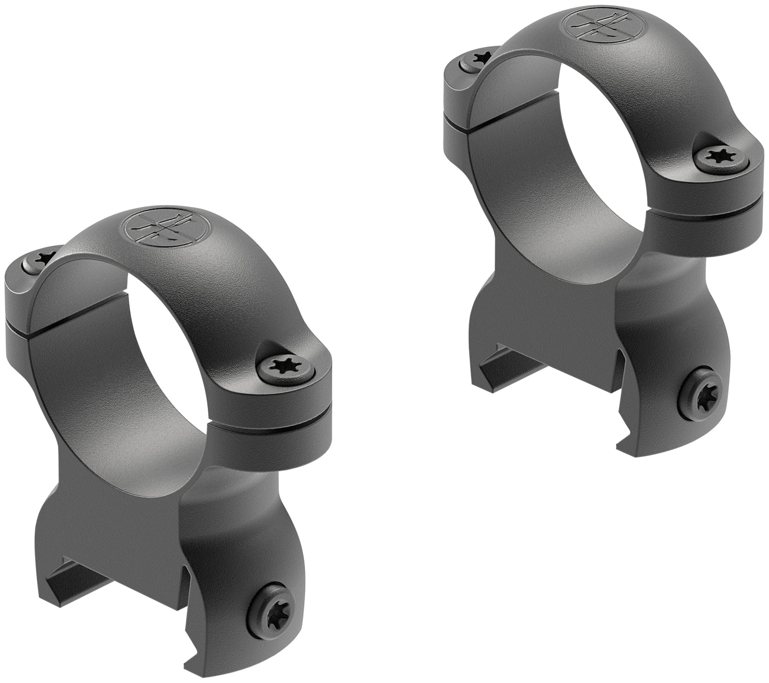 Leupold 120975 LRW Cross-Slot  Matte Black 1" High